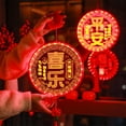 thumbnail image 7 of Btomtd Clearance Chinese Lanterns Led Lunar New Year Chinese Knot Hanging Decor With Light Led Light Up Chinese Spring Festival Ornament For Home Wall Door Window Spring Festival Decorations, 7 of 7