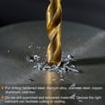 thumbnail image 5 of Unique Bargains 8mm Titanium Coated M42 High Speed Steel 8% Cobalt (HSS-E) Twist Drill Bit, 5 of 5