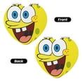 thumbnail image 2 of Pofeuu SpongeBob SquarePants for Portable Pocket Makeup Mirror PU Cover Compact Travel Mirror with Normal and Magnifying Double Sided Glass-Round Shape-Heart Shape, 2 of 9