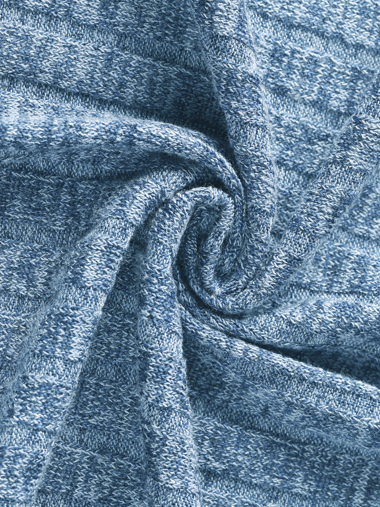 DARING DIVA Women's Ribbed Knit Lounge Sleepwear Long Sleeve Pants Pajama Set XS Blue