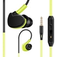 thumbnail image 2 of S500 Auriculares con gancho para la oreja Auriculares con cable Auriculares deportivos Auriculares con música Auriculares a prueba de sudor Supergraves Eigraketly DZ5130-02B, 2 of 2