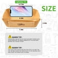 thumbnail image 2 of (125PCS) Air Fryer Liners, Disposable for Ninja Dual Air Fryer accessories, Parchment Paper liners rectangle 8.6''*5.5'', 2 of 7