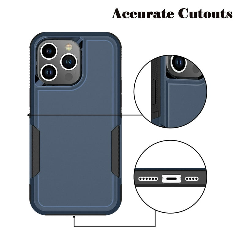 Buy RJR Back Case Cover for iPhone 15 Pro Max, Ultra-Hybrid Shockproof  Design, Camera Bump Protection