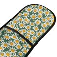 thumbnail image 2 of Dailycode Double Sided Oven Mitt with Loop Heat Resistant Kitchen Long Potholders 7" x 35" Many Little Daisies, 2 of 6