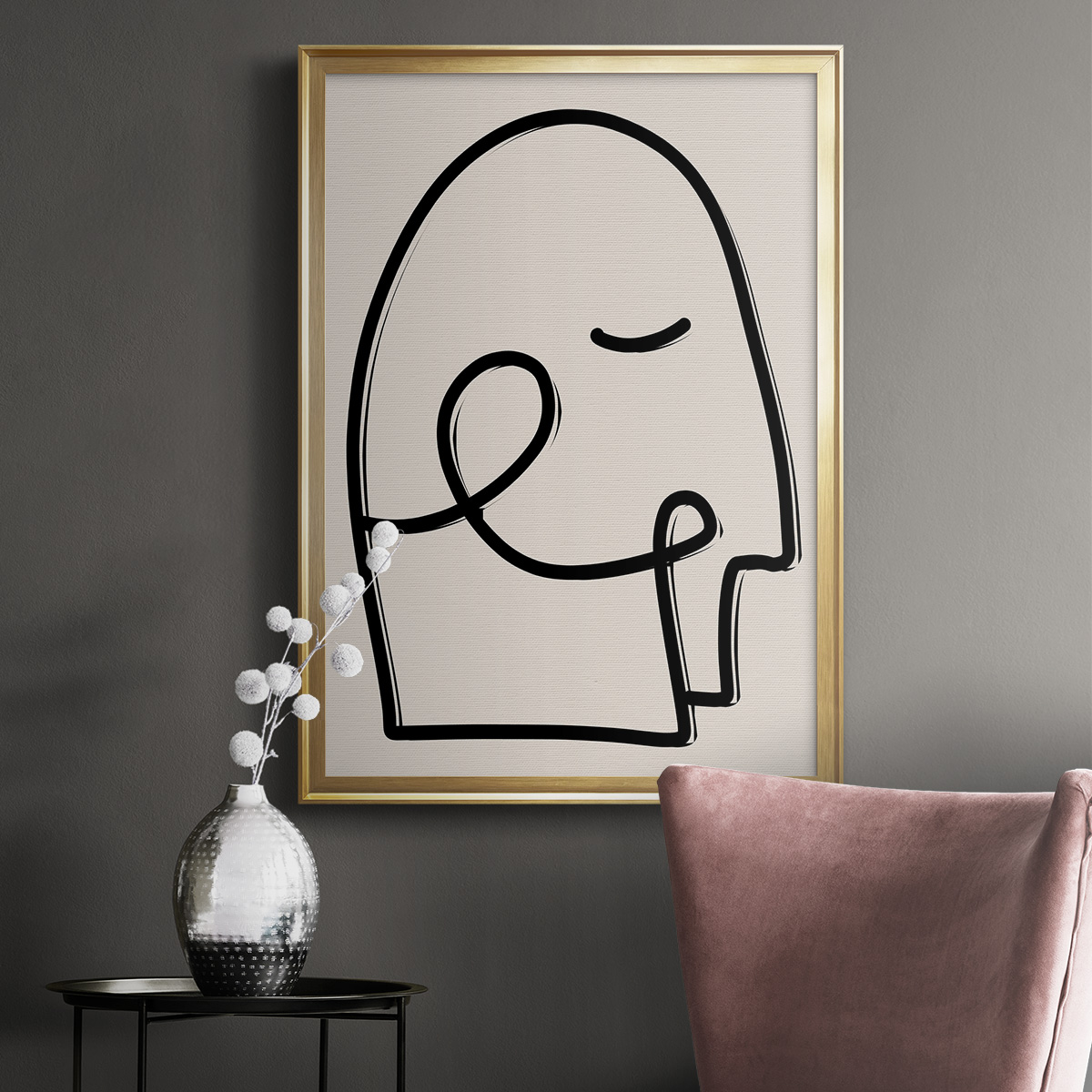 Face It I Premium Classic Framed Print - Ready to Hang