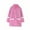 Hot Pink, variant on Virmaxy Toddler Baby Girls Boys Fleece Raincoat Kids Mid-Length Solid Hooded Rushing Jacket with Reflective Stripes Long Sleeve Open Front Waterproof Plush Outwear with Pocket Blue 3T