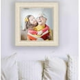 20x15 Frame White Wash Rustic Cream Picture Frame 1.75 Inch Moulding