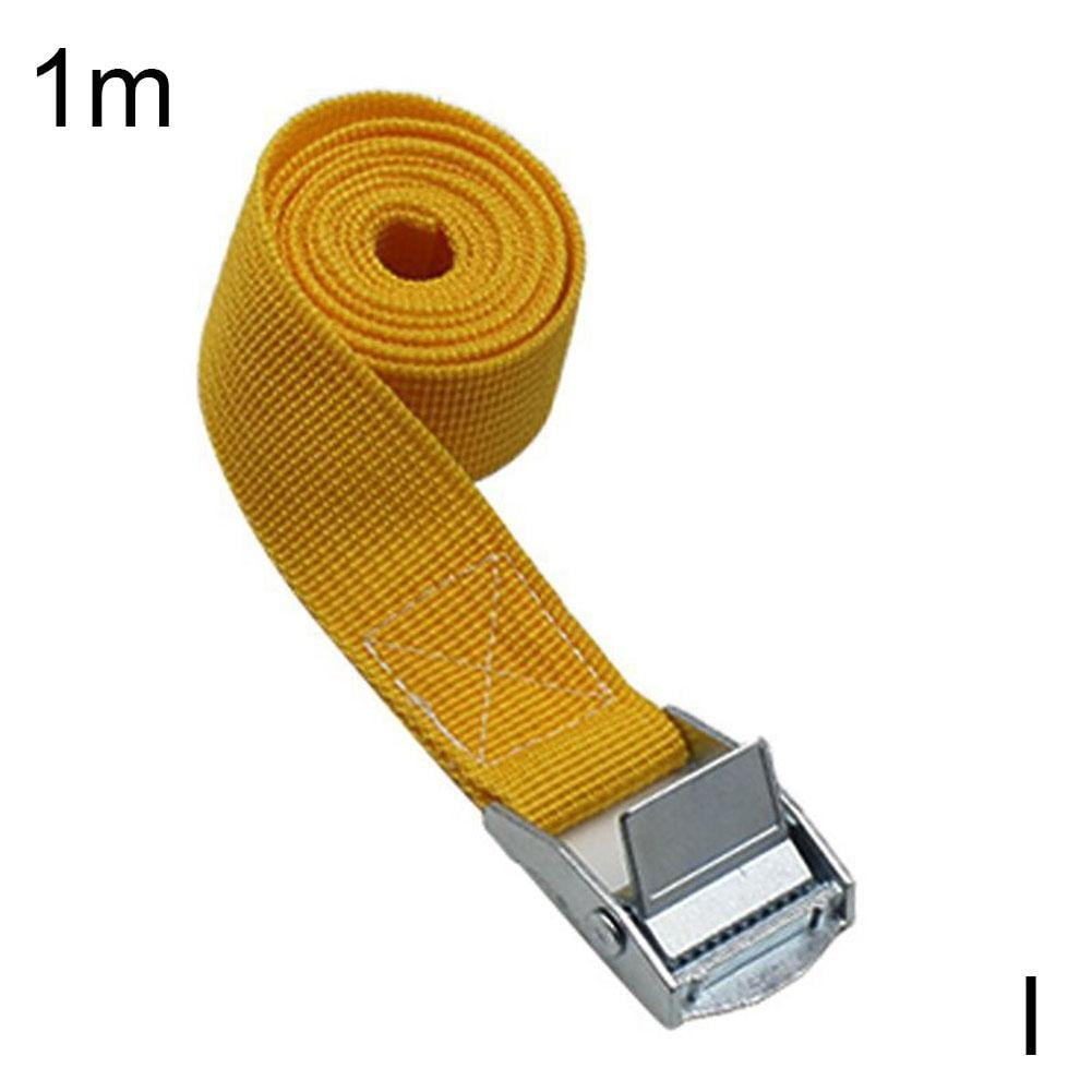For Cargo Straps Strong Ratchet Belt Tie-Down Belt Tow Rope With Metal Buckle