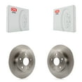 thumbnail image 1 of CMX Rear Disc Brake Rotors Pair for Car 2011-2016 Scion tC K8-100908, 1 of 8