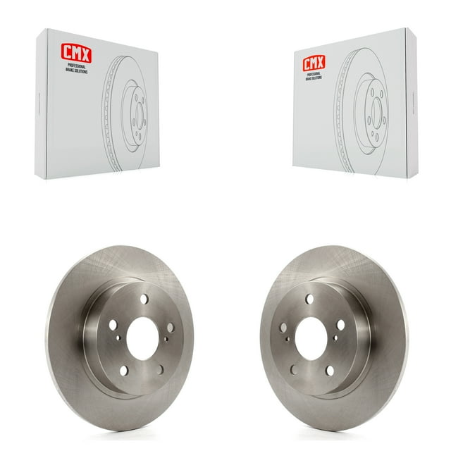 CMX Rear Disc Brake Rotors Pair for Car 2011-2016 Scion tC K8-100908