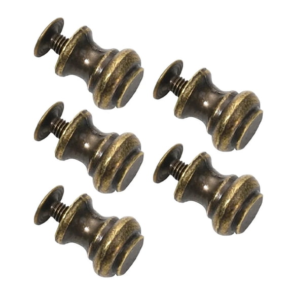 10Pcs Mushroom Head Jewelry Wooden Box Knobs & Handles Zinc Alloy Cupboard Cabinet Door Dresser Drawer Mini Pulls Handle 10*11mm