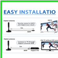 thumbnail image 5 of Antenne TV Polyvalente DVB-T2 Base Magnétique Intérieur Extérieur avec Câble de 5m, 5 of 5