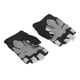 thumbnail image 5 of Guantes deportivos Jadeshay antideslizantes medio dedo ligeros para gimnasio, 5 of 8