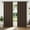 Brown, variant on XUEYU 100% Blackout Curtains for Bedroom, Light Blocking Thermal Insulated Curtains with Noise Reduction, 52x72 Inch Room Darkening Window Drapes, Set of 2 Panels, Black