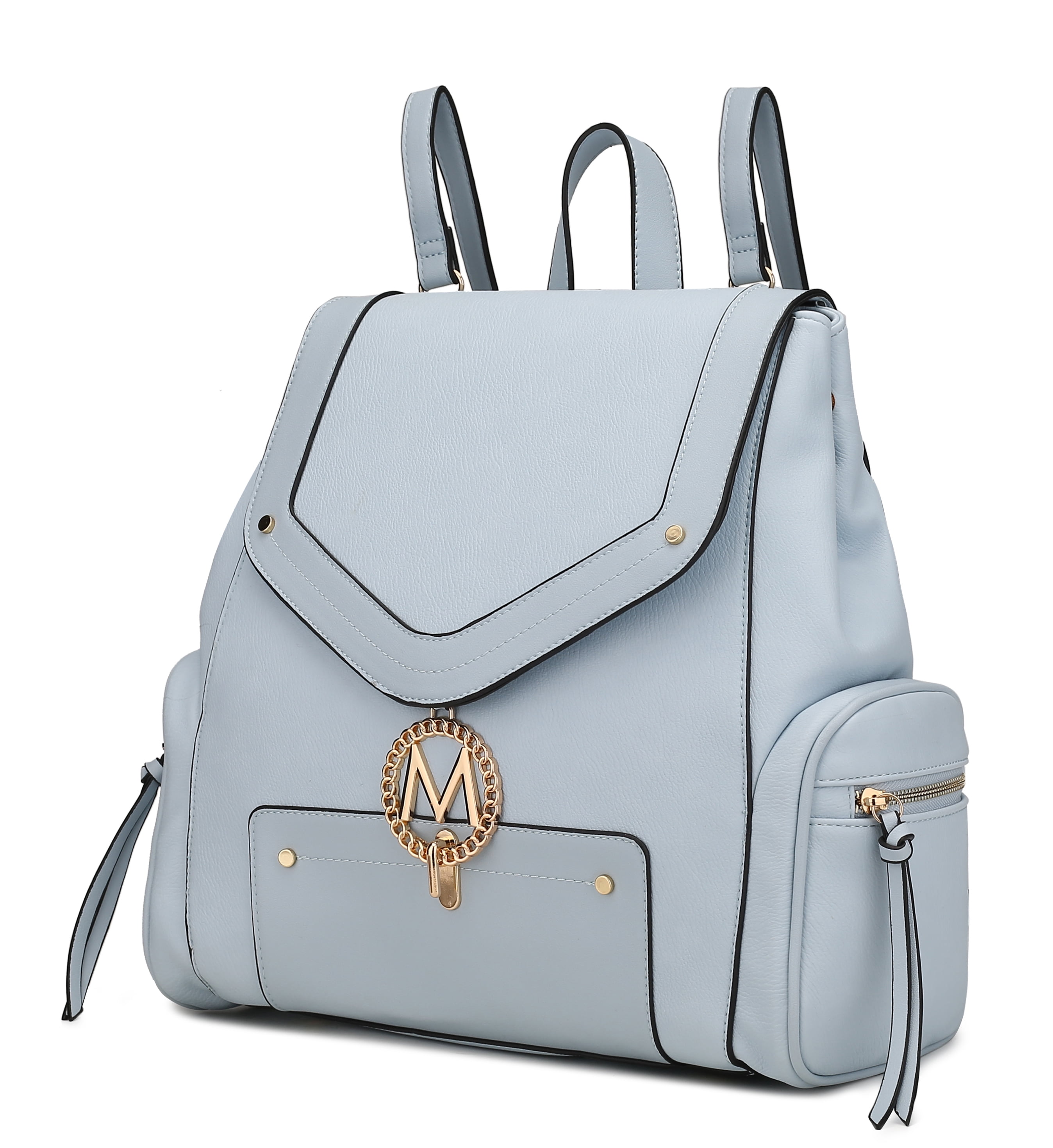 MKF Collection Women's Audrey Backpack -Dusty Blue by Mia K. - Walmart.com