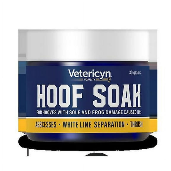 Vetericyn Plus Mobility Hoof Soak Hoof Health 1 Count 30 Gram