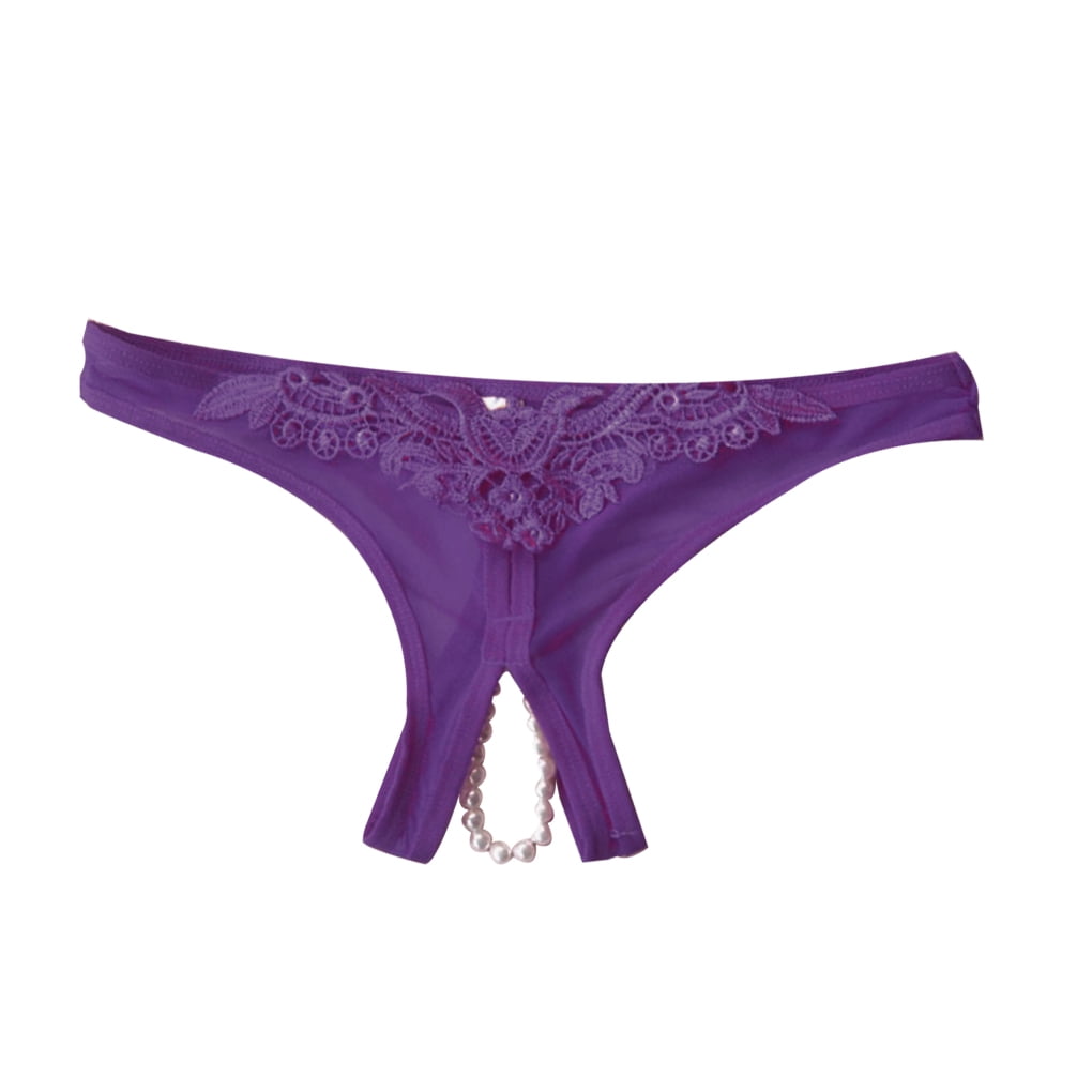 purple womens underwear