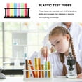 thumbnail image 4 of BESTYASH Clear Plastic Test Tubes with Caps, Assorted Colors, 1 Set for Home Chemistry Experiments and Science Projects, 4 of 5