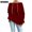Red, variant on QIYAGBSA Spring Fall Tops for Women's Off Shoulder Hoodless Sweatshirts Loose Lightweight Clothes Women Fall Casual Drawstring Pullover Sweatshirts(Orange,S)