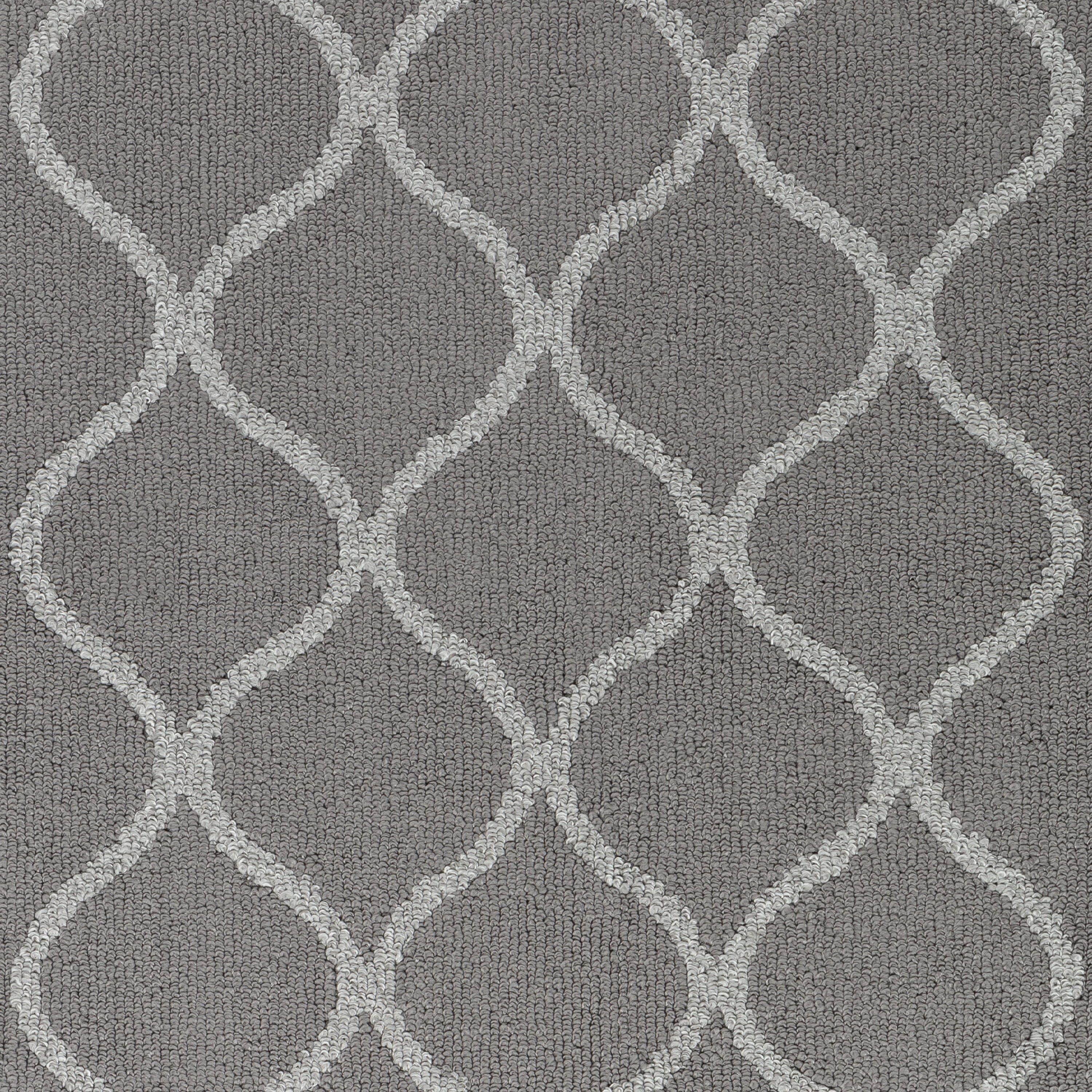 Maples Rugs - Rebecca Modern Geometric Washable Indoor Area Rugs, 1'8 x 2'10, Gray