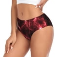 thumbnail image 2 of Fotbe Red Line Calzones Estampados para Mujer – Ropa Interior de Algodón, Cómoda, Suave y Elástica-X-Small, 2 of 6