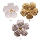 thumbnail image 5 of Bewildely Anillo de servilleta hebilla flor comedor escritorio pañuelos de papel hogar comedor decoración para fiesta de boda adornos Cocina y Comedor Oro Bewildely HA066923-02, 5 of 6
