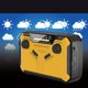 thumbnail image 4 of Radio solar, radio para el lugar de trabajo, radio portátil con manivela, radio de emergencia con AM/FM, banco de energía recargable de 2000 mAh a 2999 mAh, linterna LED y lector, 4 of 5
