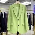 thumbnail image 4 of Petit Costume Noir Veste Décontractée pour Femmes Style Coréen Design Sens Manteau, 4 of 6