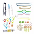 thumbnail image 4 of 1 Set Knitting knit craft Accessories Supply Set Basic Tools Kits Lots with Case, 4 of 5