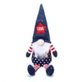 thumbnail image 2 of Peacheart 4th of July Patriotic Gnome Decorations, Stars and Stripes USA Flag Gnomes Plush Swedish Tomte Table Ornaments for Independence Day Memorial Day Tiered Tray Decor, 11.8inch, 2 of 8