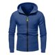 thumbnail image 3 of WILLBEST Sudadera con Capucha y Cremallera para Hombre, Forrada, Informal, Cálida, para Deportes Al Aire Libre En Invierno, Cómoda y Suave Mediana​​, 3 of 3