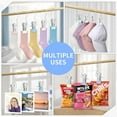 thumbnail image 2 of 30 Pack Boot Hangers Clips，Laundry Hook Hanging Clips， Clamps for ClosetTowel Clips Boot Organizer for Home and Travel，Clothespins Clip Hangers for Pants Hats Socks Gloves，Clothespins Hanger for Trav, 2 of 7