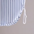 thumbnail image 4 of TELOLY Striped Detachable Fake Collar Half Shirt Blouse Dickey Collar Faux False Collar Elegant for Women Girls, 4 of 7