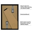 thumbnail image 6 of Americanflat 2x3 Picture Frame with Shatter-Resistant Glass 4 Pack Instant Print Photos Mini Frames - Black, 6 of 8