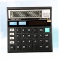 thumbnail image 3 of FUTUREORYY Calculator Financial Financial Calculator Black ABS for Students Office Work 1Pcs, 3 of 8