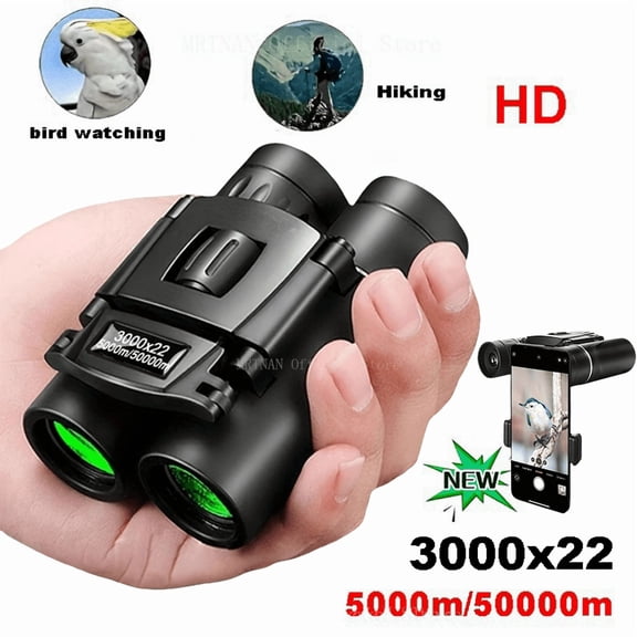 3000X22 50000m Zoom BAK4 HD Telescope Professional Powerful Binoculars Long Range Portable Monocular Low-light Night Vision