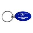 thumbnail image 2 of Ford Mustang 5.0 Keychain & Keyring - Blue Oval, 2 of 2