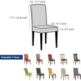 thumbnail image 3 of Pattern Dining Chair Covers Set of 4 Stretchable for Dining Room Parsons Chair Cover Fruits and Leaves Pattern for Chair Slipcovers for Dining Room,Hotel,Living Room,Kitchen, 3 of 6