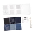 thumbnail image 3 of Juego de posavasos bordado DIY Perfecl Kit de costura japonés 6 piezas, 3 of 8