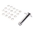 thumbnail image 2 of Extrusora de arcilla de aleación de Zinc, diferentes patrones, extrusora de pasta de azúcar desmontable que ahorra esfuerzo, con 19 discos para manualidades DIY, 2 of 5