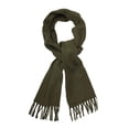 thumbnail image 4 of 6-Pack Mens Polyester Solid Color Muffler Scarf, Plain Multi-Colors, 4 of 4