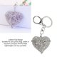 thumbnail image 4 of Lindo Llavero De Decoración De Cartera De Corazón, Artesanía Exquisita Liviana Y Conveniente Cadena De Llave En Forma De Corazón Para Suministros De Automóviles De Bolsos, 4 of 7