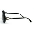 thumbnail image 3 of Polarized Womens Rhinestone Jewel Hinge Diva Sunglasses All Black, 3 of 3