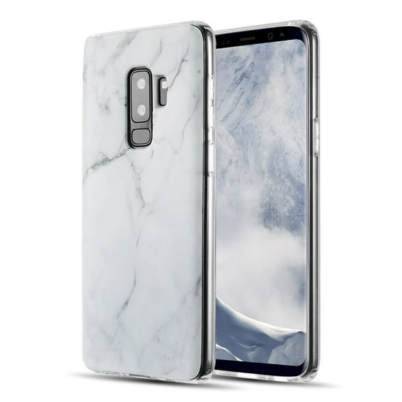 GSA Slim Marble Candy Case for Samsung S9 Plus - White
