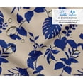 thumbnail image 2 of Soimoi Upholstery & Outdoor Fabric By 2 Yard - Leaves Theme - 56" Wide Water-Repellent Cloth for Furniture, Bags & Patio Projects - Beige, 2 of 7