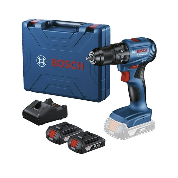 Rotomartillo Inalambrico Taladro 2 Baterias Maletin azul BOSCH 19K3-1G0