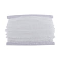 thumbnail image 1 of Rongfmy 50 Yards Multirole Pleated Lace Elastic Ribbon DIY Sewing Crafts White, 1 of 9