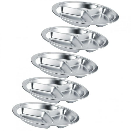 

Tableware Durable Round Divided Service Plate Service Plate Thicken For Home 3-Section 4-Section 5-Section
