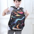 thumbnail image 6 of FORMRS Unisex School Backpack 17" Student Travel Bag with Laptop Compartment, Zodiac Stars, 6 of 7