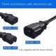 thumbnail image 5 of IEC 3-Pin C14 Male to C7 Female Converter Adapter Cable for PDU UPS Kettle(2.0M), 5 of 5